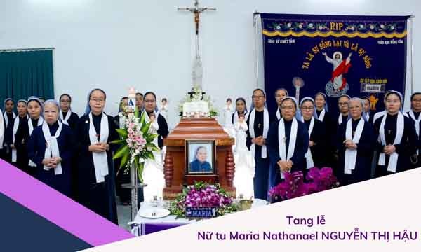 Tang lễ Nữ tu Maria Nathanael Nguyễn Thị Hậu