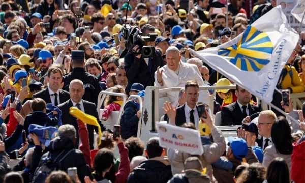ĐTC Phanxicô gặp gỡ 60.000 thành viên Công giáo Tiến hành của Ý