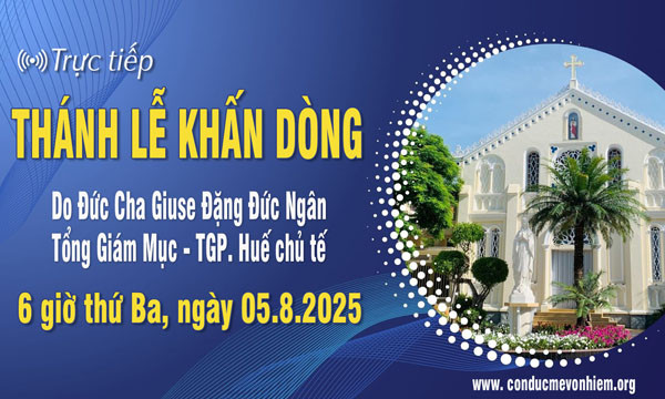 Trực tiếp: Thánh Lễ Khấn Dòng 2025